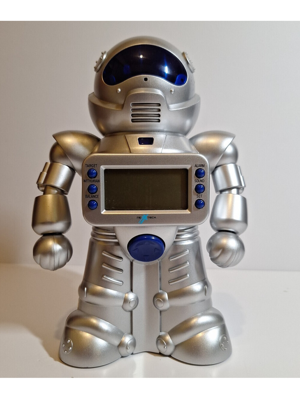 Robot 9" Sharper Image Coin-Counting Robot Digital Bank ITS SO COOL!